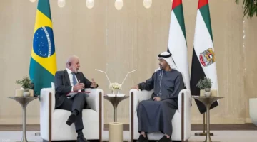 رئيسا الإمارات والبرازيل يؤكدان على تعزيز التعاون المشترك